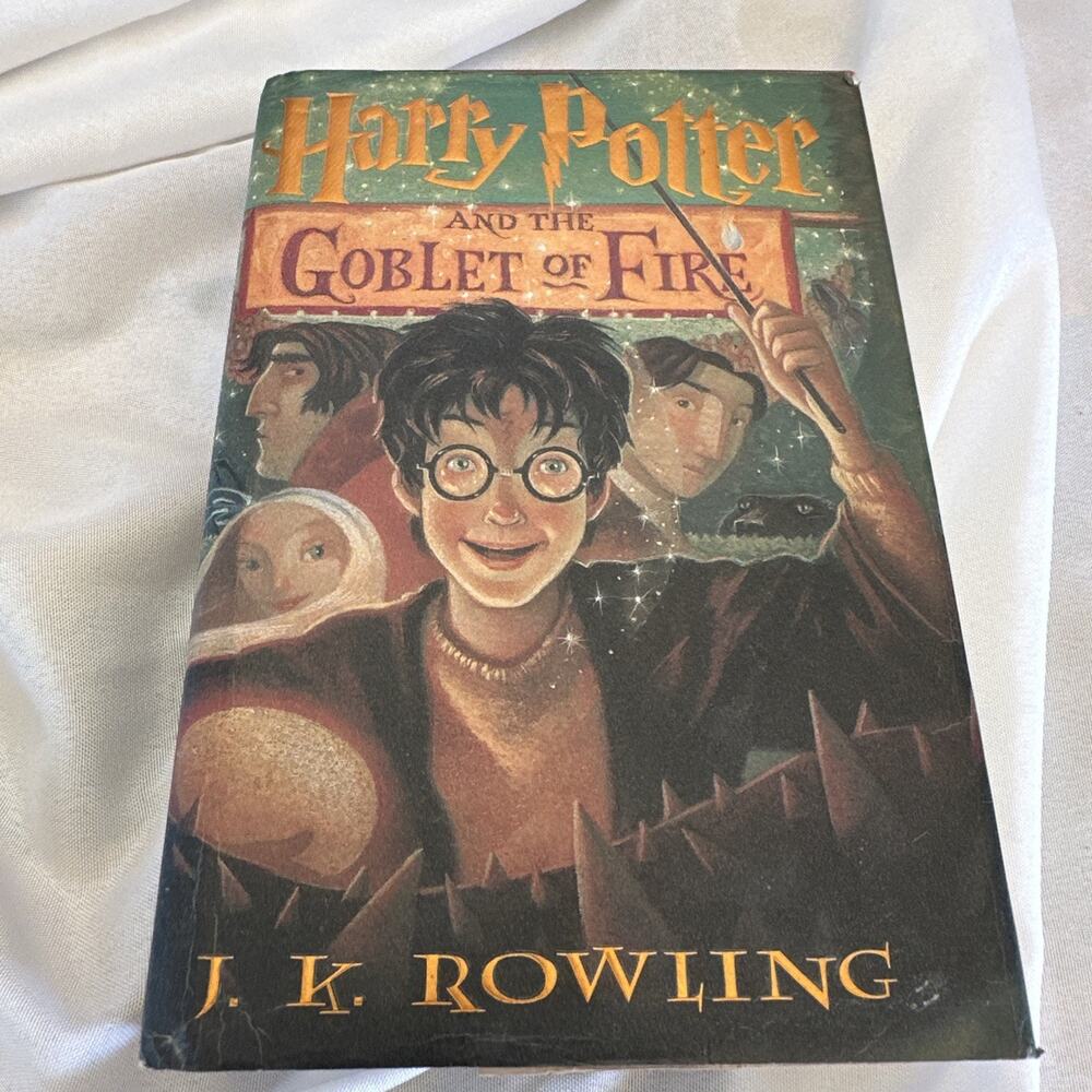 Harry Potter and the Goblet of Fire By JK Rowling 1st American Edition 2000
